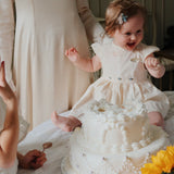 Konges Sløjd A/S WOVEN DRESSES eggnog