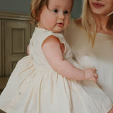Konges Sløjd A/S WOVEN DRESSES eggnog