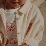 Konges Sløjd A/S Jersey T-Shirts antique white