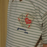 Konges Sløjd A/S Jersey T-Shirts terra stripe