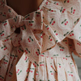 Konges Sløjd A/S WOVEN DRESSES cherry pink motif