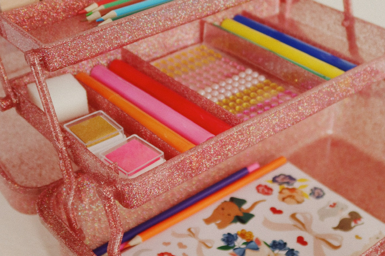Konges Sløjd A/S Creatief Spelen glitter rose