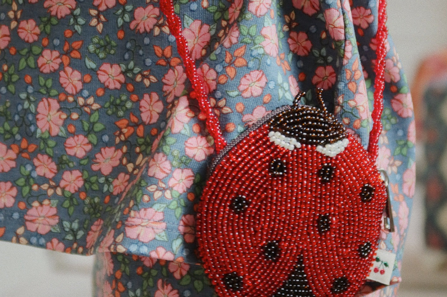 Konges Sløjd A/S Tassen En Portemonnees ladybug