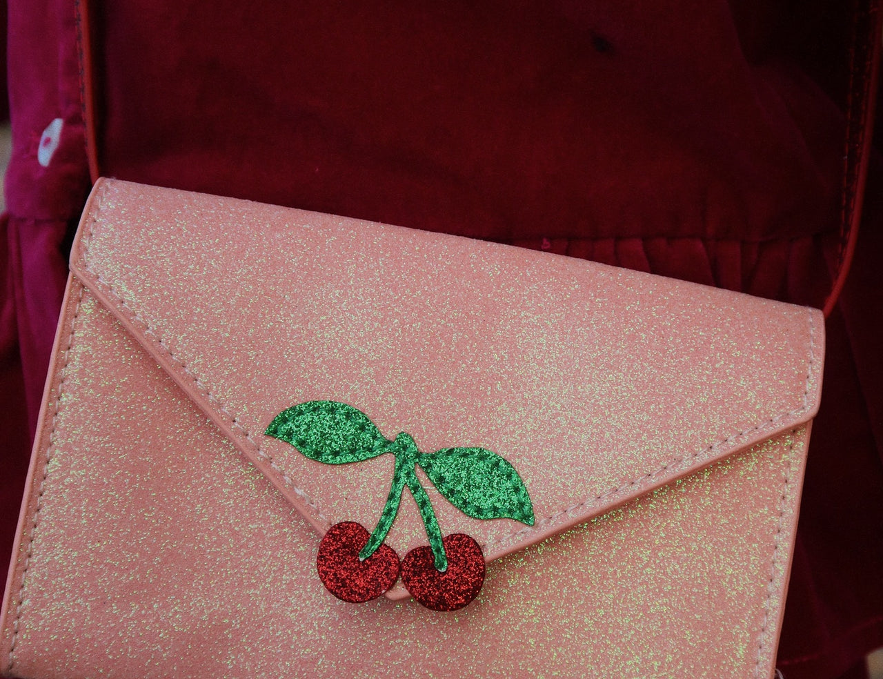 Konges Sløjd A/S BAGS & WALLET pink glitter