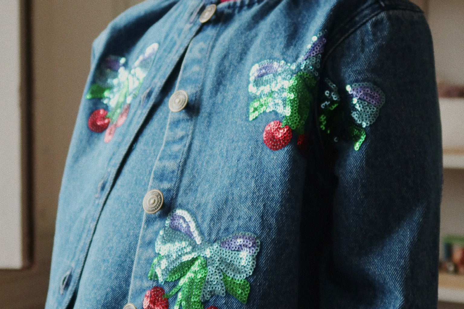 Konges Sløjd A/S WOVEN JACKETS & VESTS amarena sequin