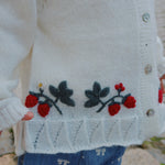 Konges Sløjd A/S Gebreide Cardigans bright white