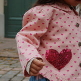 Konges Sløjd A/S Geweven Shirts berry coeur