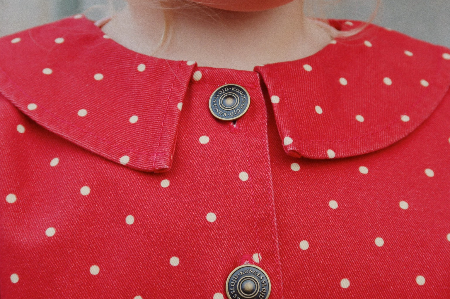 Konges Sløjd A/S Geweven Shirts strawberry dot