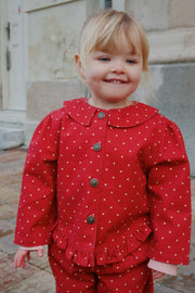 Konges Sløjd A/S Geweven Shirts strawberry dot