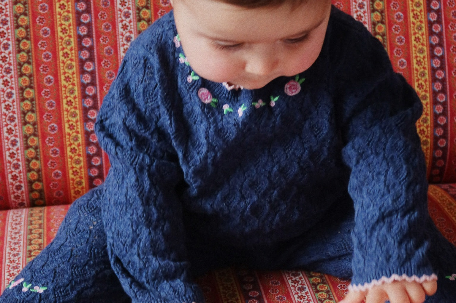 Konges Sløjd A/S KNITTED BLOUSES & VESTS ensign blue