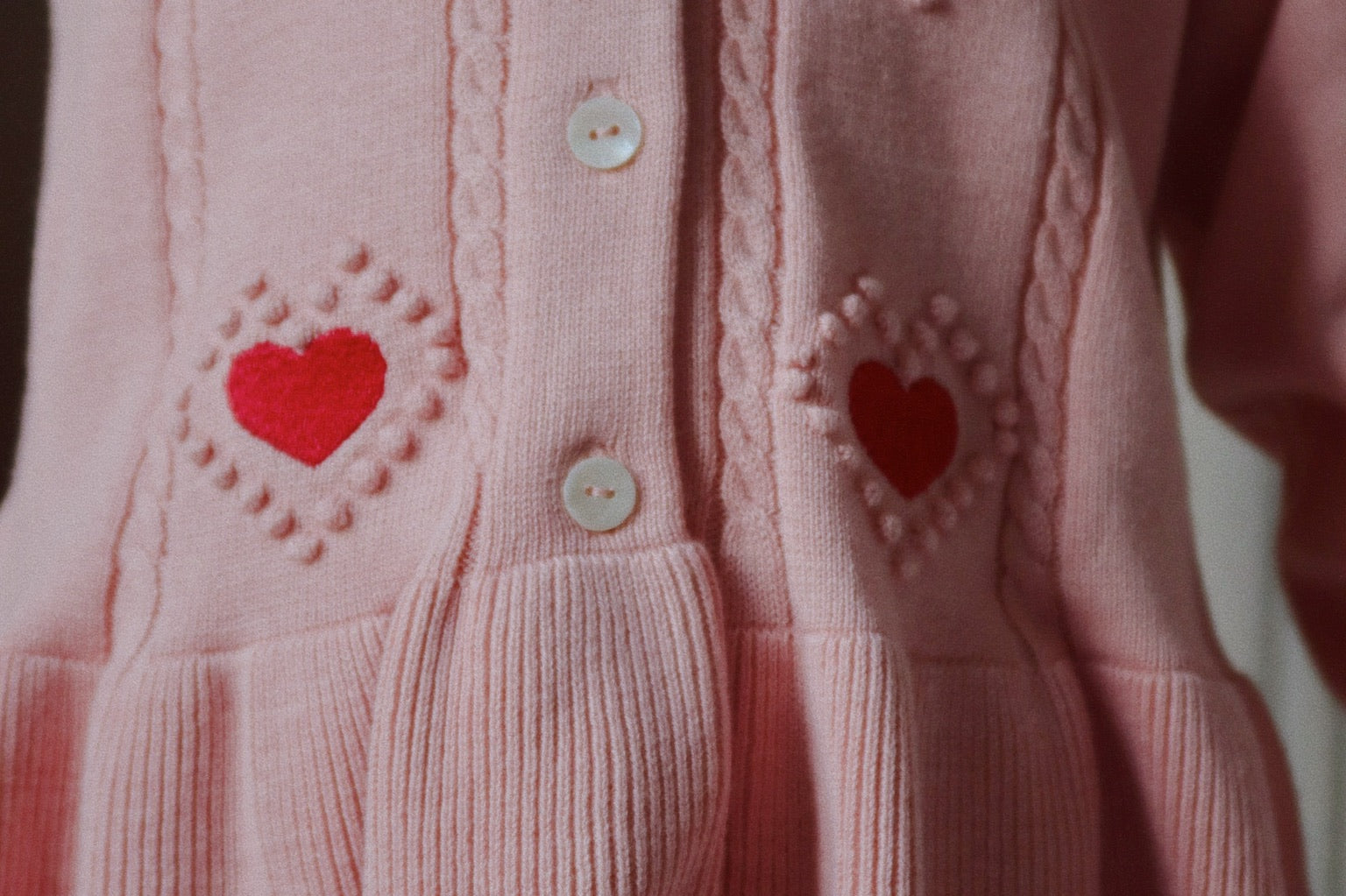 Konges Sløjd A/S Gebreide Cardigans silver pink