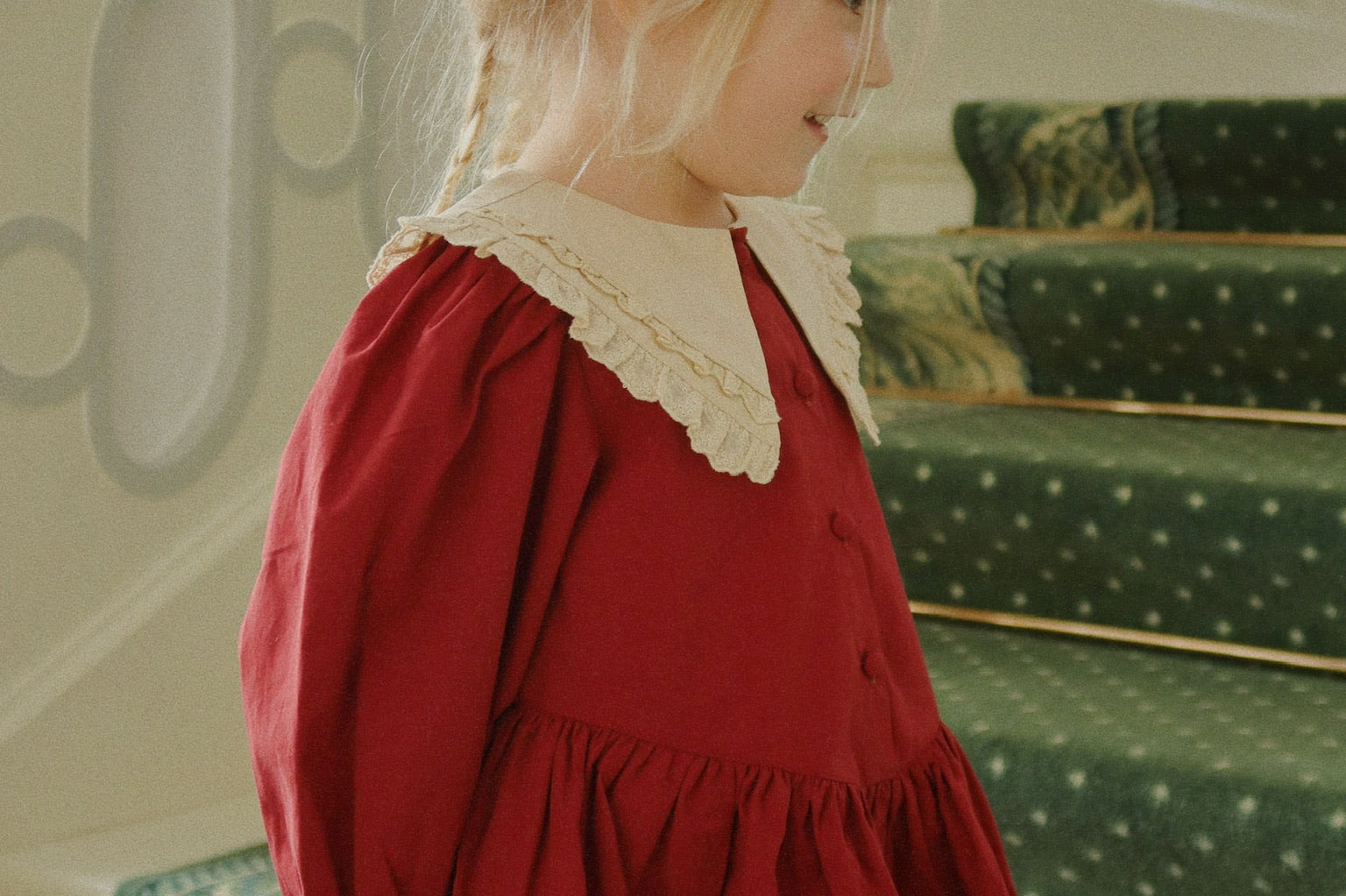 Konges Sløjd A/S WOVEN DRESSES red dahlia