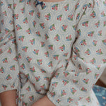 Konges Sløjd A/S Jersey Jurken verona blues