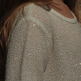 Konges Sløjd A/S Jersey Jurken white glitter