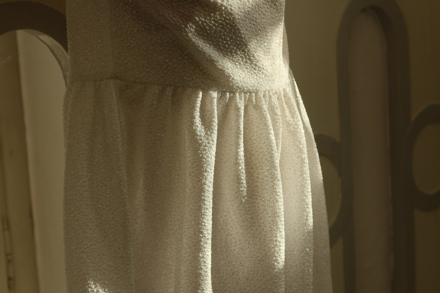 Konges Sløjd A/S Jersey Jurken white glitter