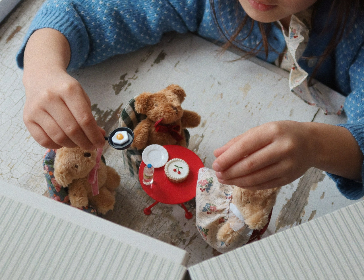 Konges Sløjd A/S TEDDY BEARS green check