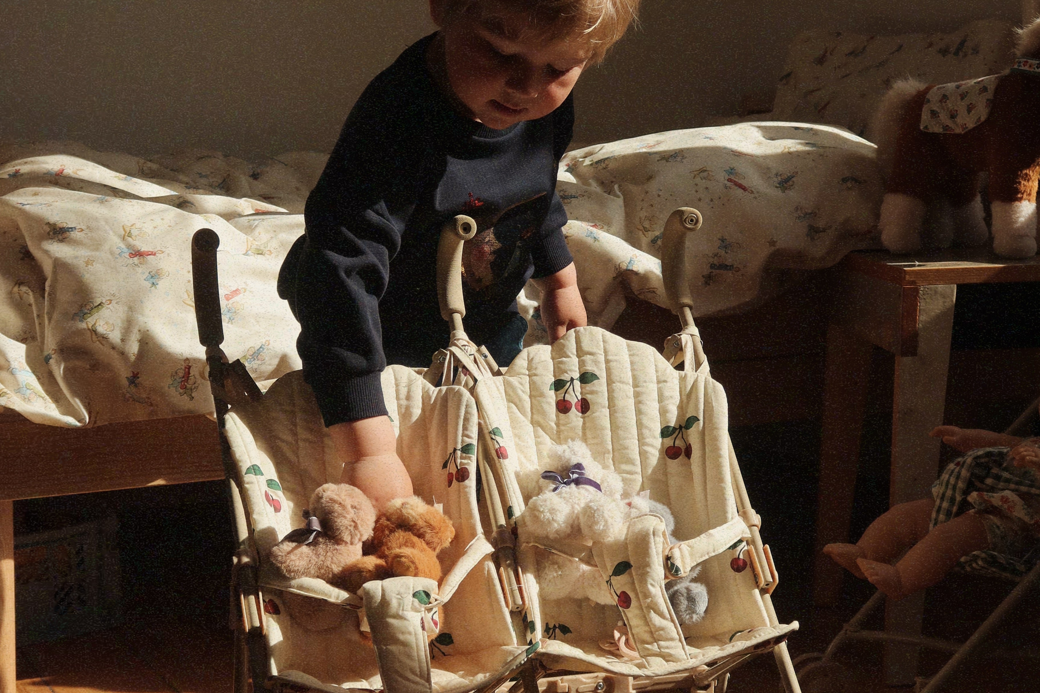 Konges Sløjd A/S Knuffeldieren brown cat
