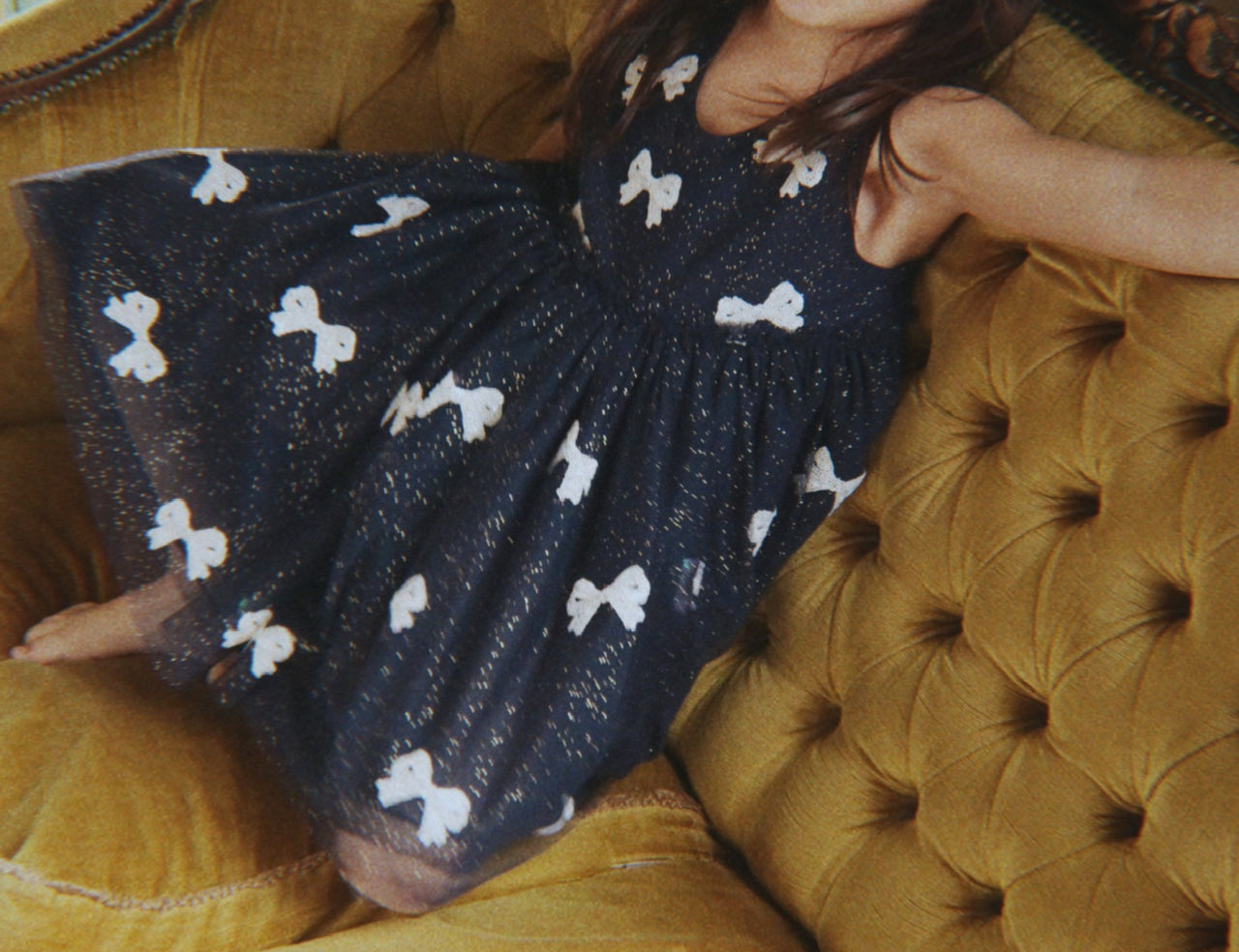 Konges Sløjd A/S WOVEN DRESSES bowie night sky sequin