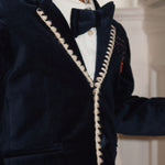 Konges Sløjd A/S Geweven Jacks En Vesten navy blazer