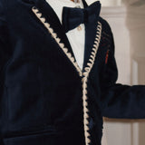 Konges Sløjd A/S Geweven Jacks En Vesten navy blazer