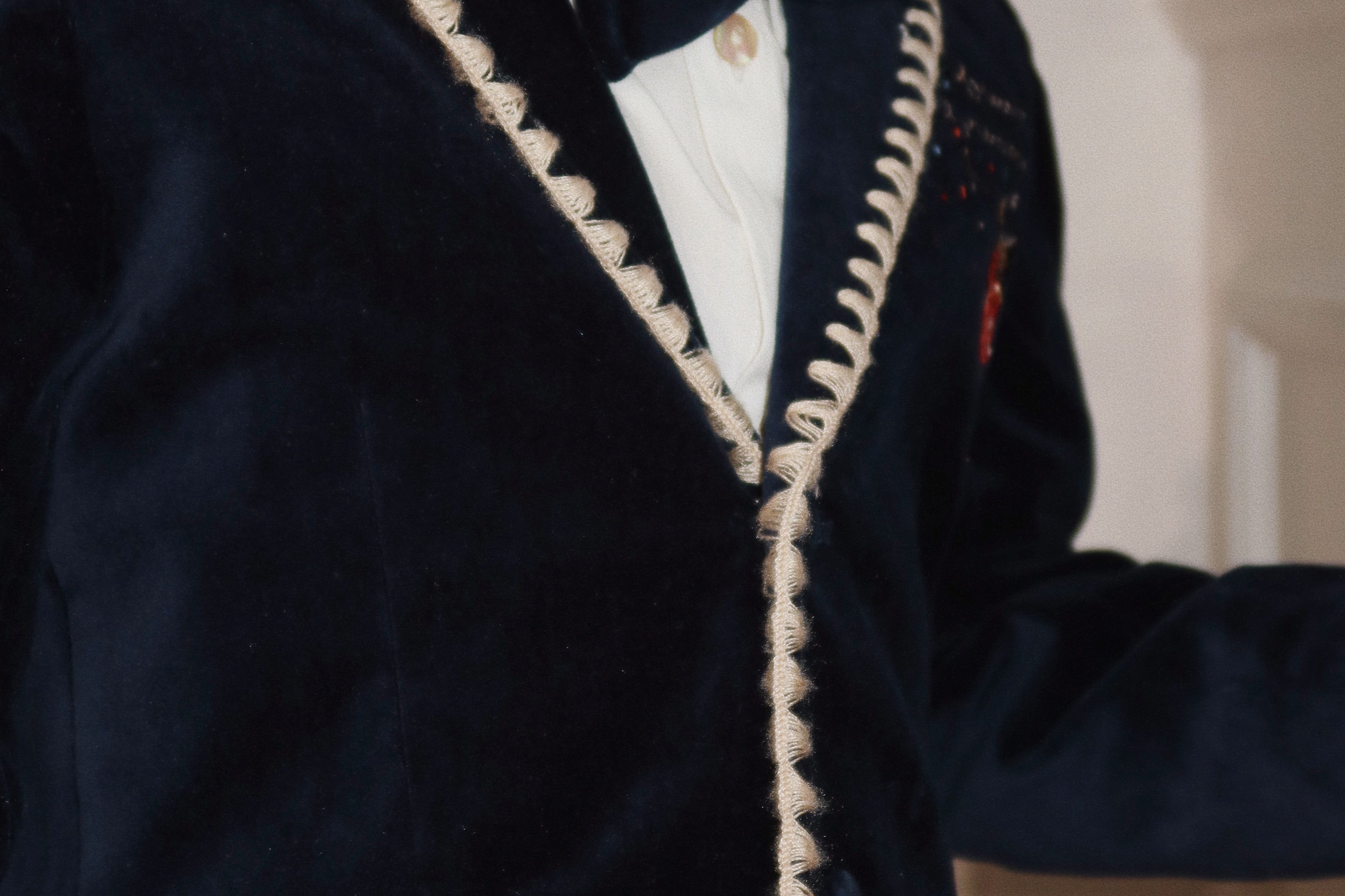 Konges Sløjd A/S Geweven Jacks En Vesten navy blazer