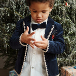 Konges Sløjd A/S Geweven Jacks En Vesten navy blazer