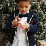 Konges Sløjd A/S Geweven Jacks En Vesten navy blazer