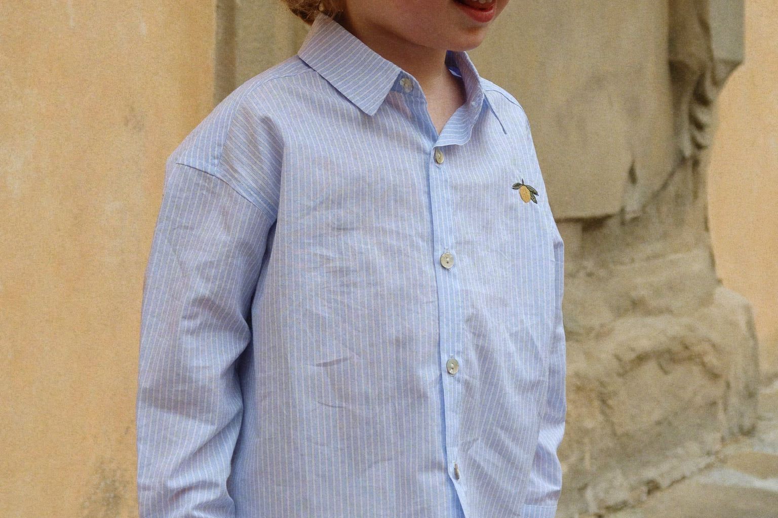 Konges Sløjd A/S WOVEN SHIRTS blue stripe