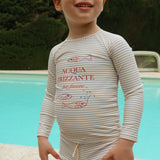 Konges Sløjd A/S UV SWIMBLOUSES stripe bluie