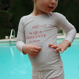 Konges Sløjd A/S UV SWIMBLOUSES stripe bluie