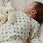 Konges Sløjd A/S Babybeddengoed stripie petite rose