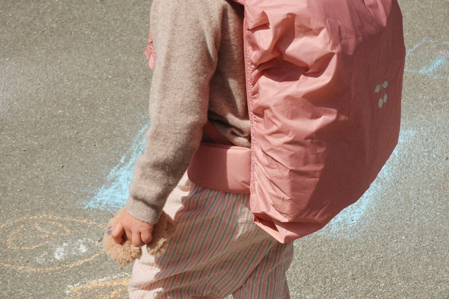 Konges Sløjd A/S WOVEN PANTS blush stripe