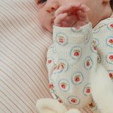 Konges Sløjd A/S Babybeddengoed stripie petite rose