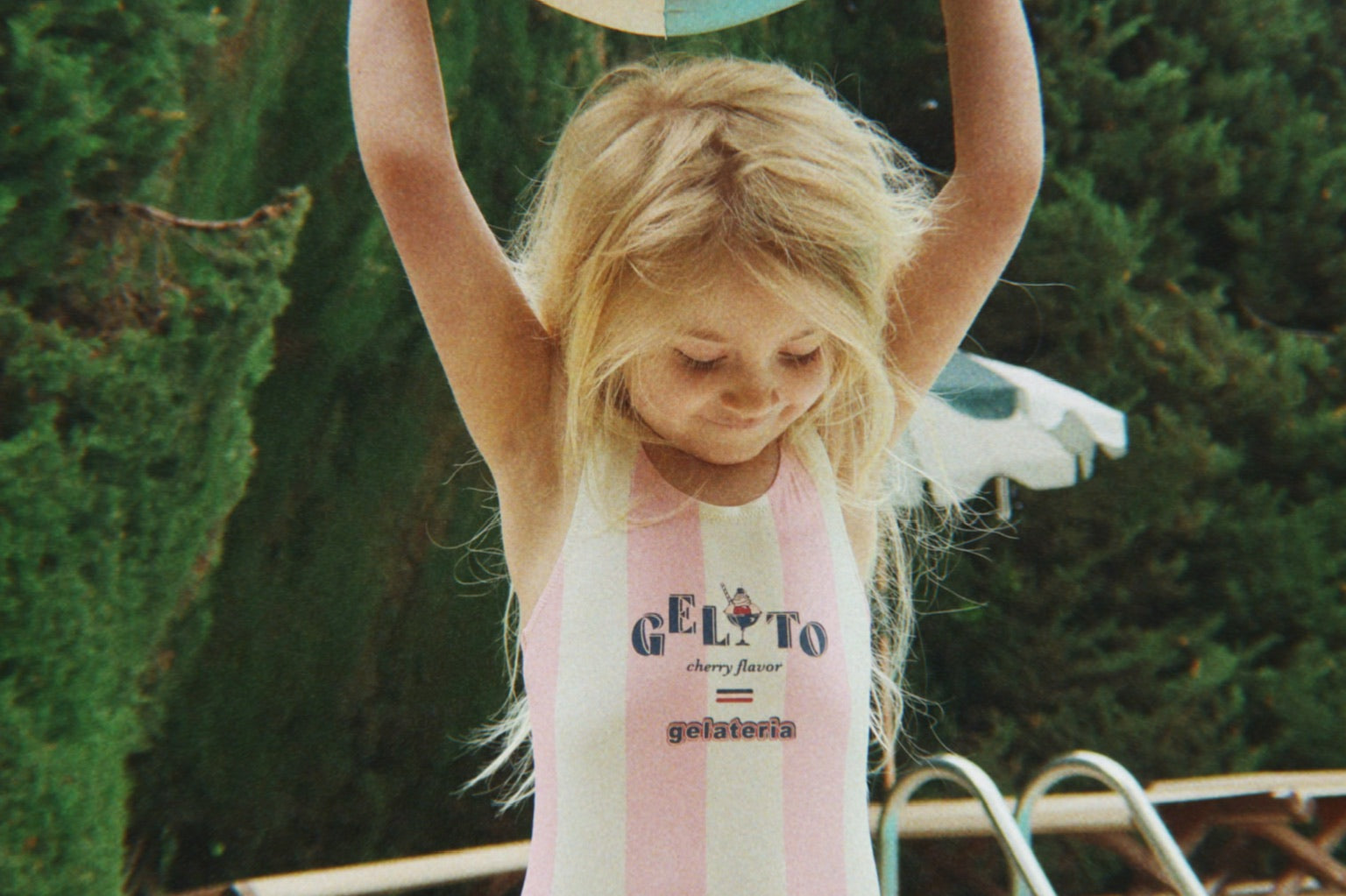 Konges Sløjd A/S SWIMSUITS candy rose stripe