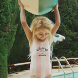 Konges Sløjd A/S SWIMSUITS candy rose stripe