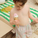 Konges Sløjd A/S SWIMSHORTS blush stripe