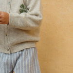 Konges Sløjd A/S Gebreide Cardigans off white melange