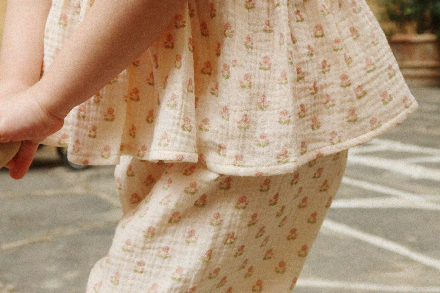 Konges Sløjd A/S WOVEN PANTS carta rosa