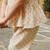 Konges Sløjd A/S WOVEN SHORT SLEEVE SHIRTS carta rosa