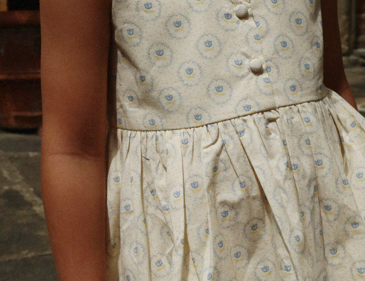 Konges Sløjd A/S WOVEN DRESSES ciel mirage