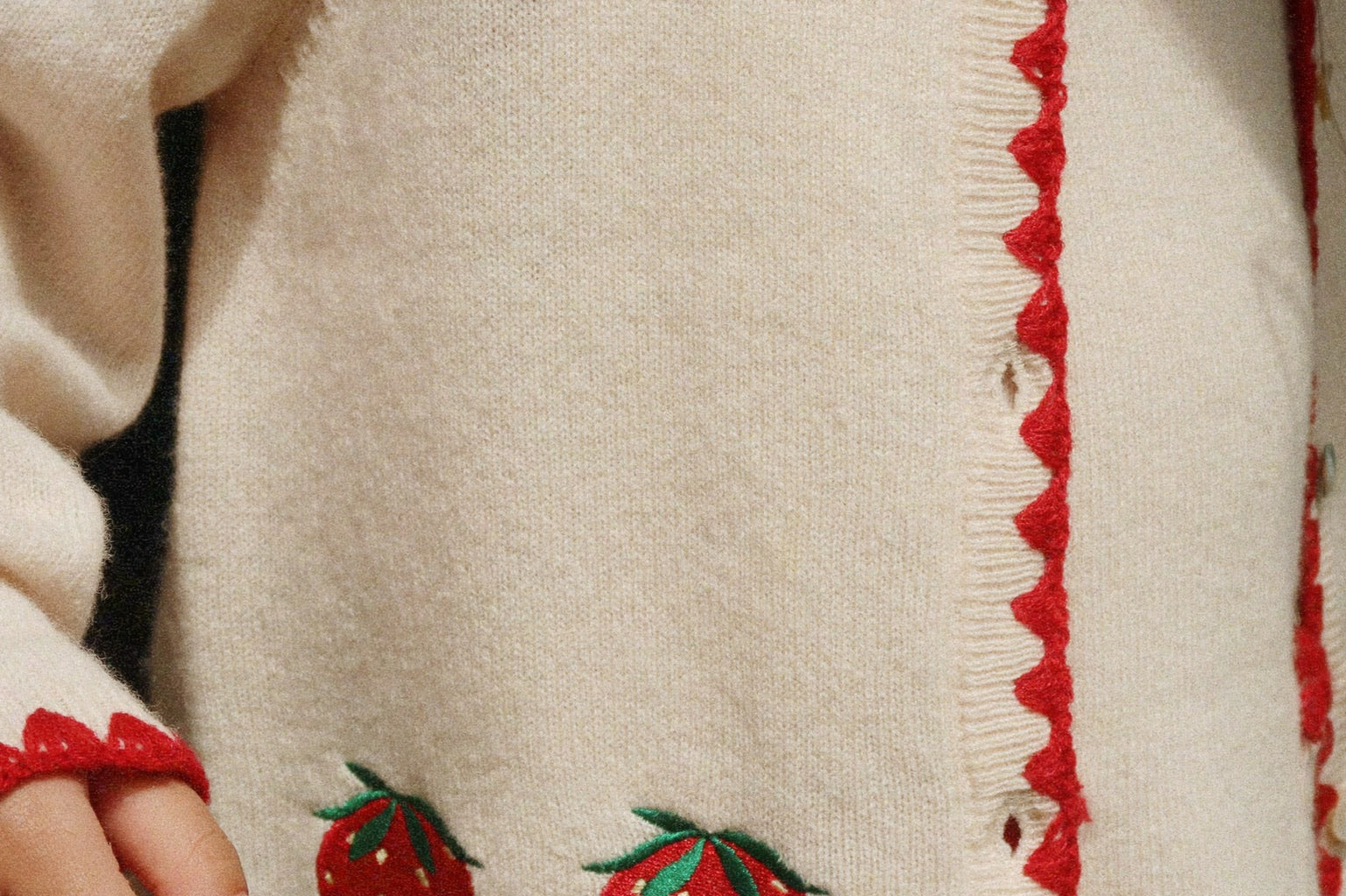 Konges Sløjd A/S Gebreide Cardigans buttercream