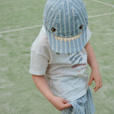 Konges Sløjd A/S WOVEN SHORTS & BLOOMERS trio bleu stripe