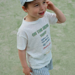 Konges Sløjd A/S WOVEN SHORTS & BLOOMERS trio bleu stripe