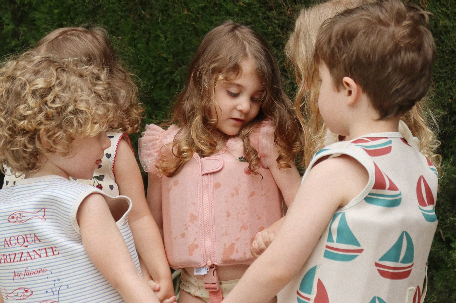 Konges Sløjd A/S FLOAT VEST & BELTS powder pink