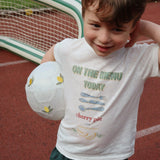 Konges Sløjd A/S JERSEY T-SHIRTS off white/on the menu