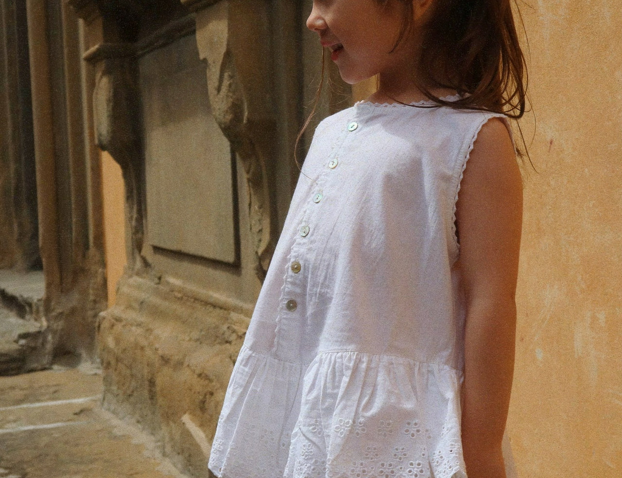 Konges Sløjd A/S WOVEN DRESSES bright white