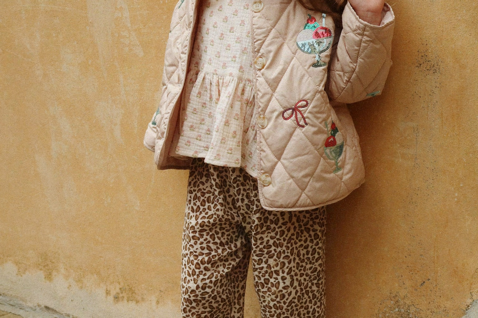 Konges Sløjd A/S WOVEN SHORT SLEEVE SHIRTS carta rosa