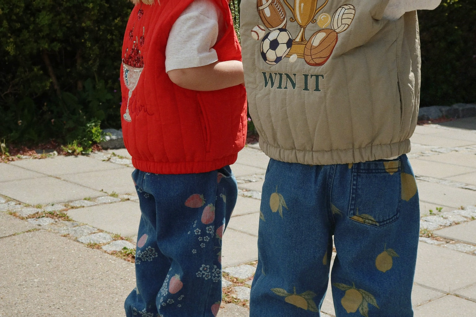 Konges Sløjd A/S Geweven Broeken lemon denim