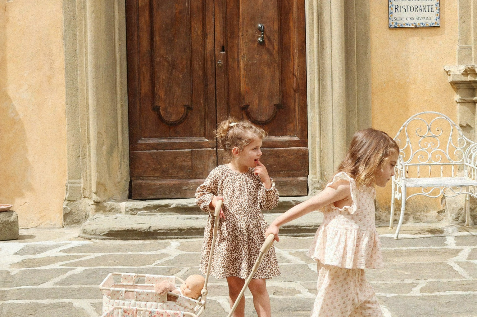 Konges Sløjd A/S WOVEN PANTS carta rosa