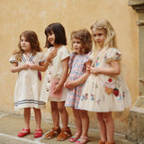 Konges Sløjd A/S WOVEN DRESSES cloud cream